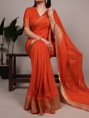lightweight, soft, and irresistibly smooth this marsh mello saree is designed for women who adore comfort without compromising on style ynf7908blk